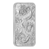 Perth Mint 2024 Dragon 1oz Silver Rectangular Bullion Coin in Capsule (1oz)