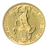 2019 U.K. 25 Pound 1/4 oz Gold Queen's Beast Yale of Beaufort BU
