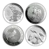 10 oz Silver Australian Kookaburra Coins (Random Year)