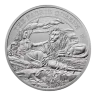 Pre-Owned 2024 St Helena Faerie Queene Una and The Lion 1oz Silver Coin - VAT Free