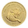 Pre-Owned 2025 UK The Lion and The Eagle 1/10oz Gold Coin