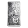 10 oz Silver Bar PAMP Into the Wild - Wolf
