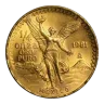 1981 Gold Mexican Libertad Onza 1/4 oz Brilliant Uncirculated