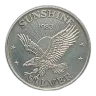 1983 Sunshine Mining 1 oz Silver Round VINTAGE