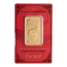 2024 1 oz PAMP Lunar Series "Year of the Dragon" Gold Bullion Bar