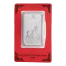 Pre-Owned 1 oz PAMP Suisse Lunar Silver Bar