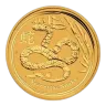 2013 2 oz Year of the Snake Gold Coin - Lunar Series