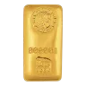 5 oz Gold Bar - Perth Mint (Cast)