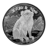 Scottsdale Mint 2025 Vervet Monkey EC8 St. Kitts & Nevis 1oz Silver Coin
