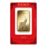 100g PAMP Gold Bar - Lunar Goat