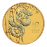 2025 P Australia Gold Lunar Series III Year of the Snake 1 oz $100 - BU