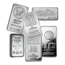 10 oz .999 Fine Silver - Mixed Bars (Secondary Market)