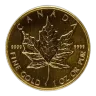 1 Oz Gold Canadian Maple Leaf (Random Year, Imperfect Condition)