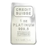 1 oz Platinum Bar | Credit Suisse