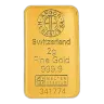 2g - 9999 gold - Switzerland - Minted Bar