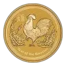 2017 2 oz Gold Coin Lunar Year of the Rooster Perth Mint Bullion