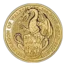 2017 1 oz Queen's Beasts Red Dragon Gold Coin