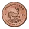 1980 1 oz Gold Krugerrand Bullion Coin