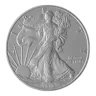 2019 Eagle 1 oz Silver Bullion Coin - Pre-Owned