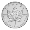 2008 Canadian Maple Leaf 1 oz Silver Bullion Coin - Pre-Owned