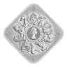 Royal UK Mint Silver Queens Beast Completer Bar 10oz