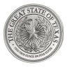 1 oz Texas Seal Silver Round