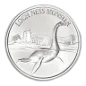 1 oz Loch Ness Monster Silver Round