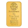 5g - 9999 gold - Switzerland - Minted Bar