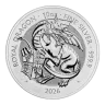 The Royal Mint Tudor Beasts 2026 Royal Dragon 10oz Silver Bullion Coin (10oz)