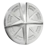 1 oz Divisible Compass Silver Round
