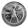 1 oz The Gunslinger Silver Round - Cowboy Series