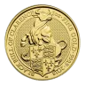 2018 1 oz Great Britain Queen's Beast Gold Coin - Bull