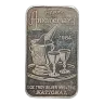 1984 Happy Anniversary Drinks 1 oz Silver Bar VINTAGE