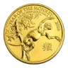 Pre-Owned 2016 UK Lunar Monkey 1/4oz Gold Coin