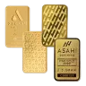 2.5 Gram .9999 Fine Gold - Mixed Bars (Secondary Market)