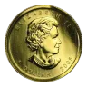 Pre-Owned 1/20 oz Maple Leaf Gold Coin