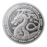 1 oz Lunar Dragon Silver Round First Mint
