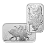 Pre-Owned The Royal Mint Una and The Lion 1oz Silver Bar - Mixed Designs