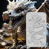 Perth Mint 2026 Dragon 1oz Silver Rectangular Bullion Coin in Capsule (1oz)