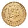 Peru 1 Libra Gold Coin