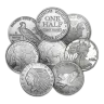 1/2 oz .999 Fine Silver - Mixed Rounds (Secondary Market)