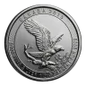 Pre-Owned 2015 Canadian Bald Eagle 1/2oz Silver Coin - VAT Free