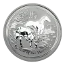 Pre-Owned 2014 Australian Lunar Horse 1/2oz Silver Coin - VAT Free