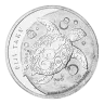 Pre-Owned 1/2 oz Hawksbill Turtle Silver Coin