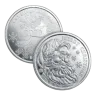 1 oz Merry Christmas Santa 2026 BU Silver Round