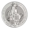 10oz Silver Coin Queen's Beast Black Bull Of Clarence UK