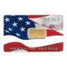 Pre-Owned PAMP America the Free Bald Eagle 5g Gold Bar