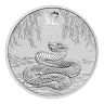 2oz Year of the Snake Silver Coin