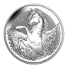 Pre-Owned 2018 British Virgin Islands Reverse Pegasus 1oz Silver Coin - VAT Free