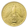 Pre-Owned 2019 UK Queen's Beasts Falcon of the Plantagenets 1/4oz Gold Coin